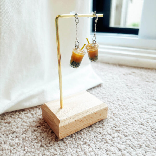 Bubble tea earrings | Drink earrings - Image 2