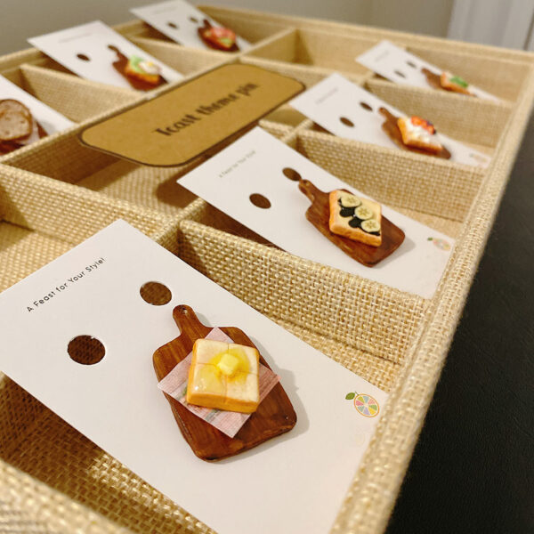 Toast Fridge Magnet Set