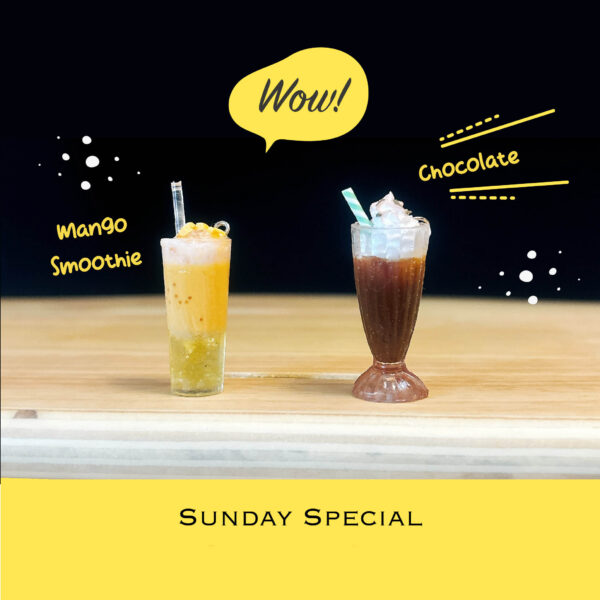 Bubble tea charm | Mini Drink Keychain - Image 5